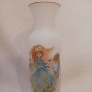Napco ware hand painted vase